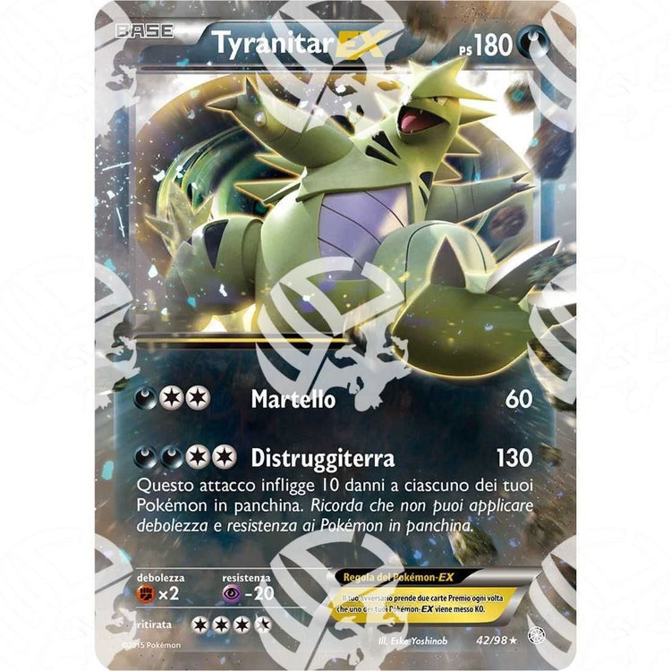 Antiche Origini - Tyranitar EX - 42/98 - Warcard -  -  - Antiche Origini - Tyranitar EX - 42/98 - Warcard - Antiche Origini - Tyranitar EX - 42/98 i prezzi più bassi sul mercato, solo da www.warcardshop.com! Carte singole, box, buste e mazzi.