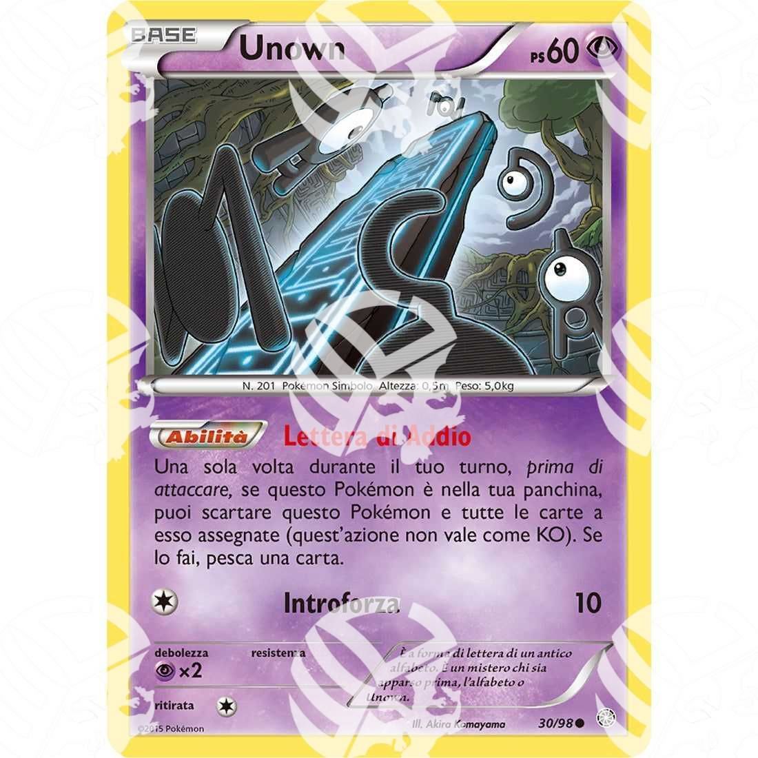 Antiche Origini - Unown - 30/98 - Warcard -  -  - Antiche Origini - Unown - 30/98 - Warcard - Antiche Origini - Unown - 30/98 i prezzi più bassi sul mercato, solo da www.warcardshop.com! Carte singole, box, buste e mazzi.