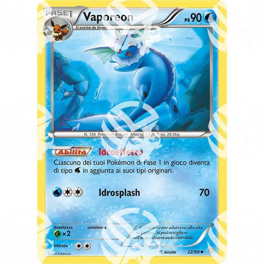 Antiche Origini - Vaporeon - 22/98 - Warcard -  -  - Antiche Origini - Vaporeon - 22/98 - Warcard - Antiche Origini - Vaporeon - 22/98 i prezzi più bassi sul mercato, solo da www.warcardshop.com! Carte singole, box, buste e mazzi.