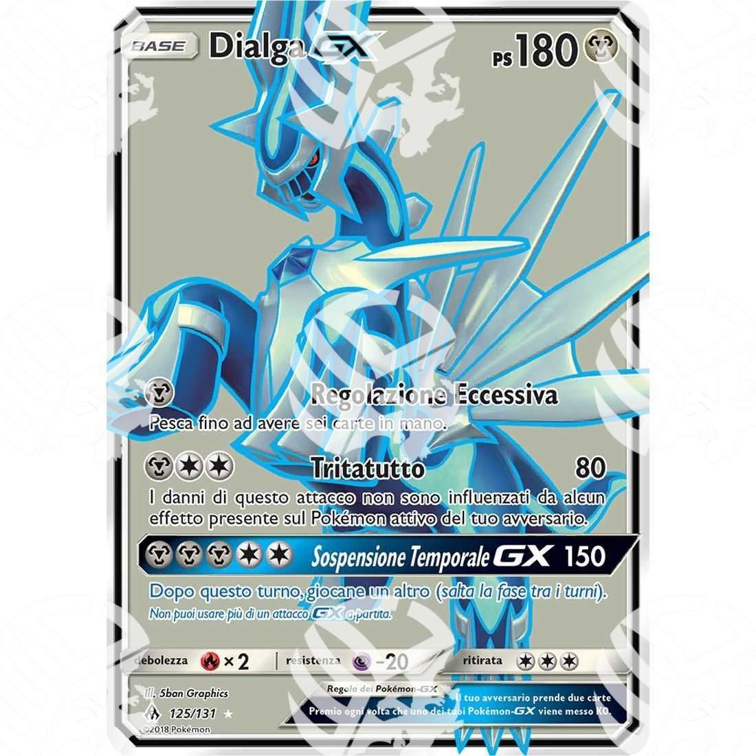 Apocalisse di Luce - Dialga GX - Ultra Rare 125/131 - Warcard -  -  - Apocalisse di Luce - Dialga GX - Ultra Rare 125/131 - Warcard - Apocalisse di Luce - Dialga GX - Ultra Rare 125/131 i prezzi più bassi sul mercato, solo da www.warcardshop.com! Carte singole, box, buste e mazzi.