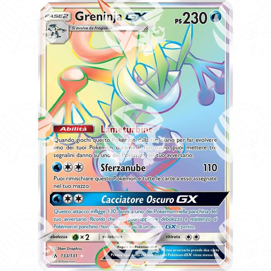 Apocalisse di Luce - Greninja GX - Rainbow Rare 133/131 - Warcard -  -  - Apocalisse di Luce - Greninja GX - Rainbow Rare 133/131 - Warcard - Apocalisse di Luce - Greninja GX - Rainbow Rare 133/131 i prezzi più bassi sul mercato, solo da www.warcardshop.com! Carte singole, box, buste e mazzi.
