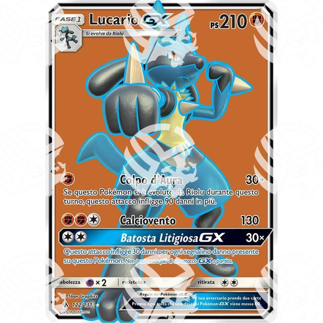 Apocalisse di Luce - Lucario GX - Ultra Rare 122/131 - Warcard -  -  - Apocalisse di Luce - Lucario GX - Ultra Rare 122/131 - Warcard - Apocalisse di Luce - Lucario GX - Ultra Rare 122/131 i prezzi più bassi sul mercato, solo da www.warcardshop.com! Carte singole, box, buste e mazzi.