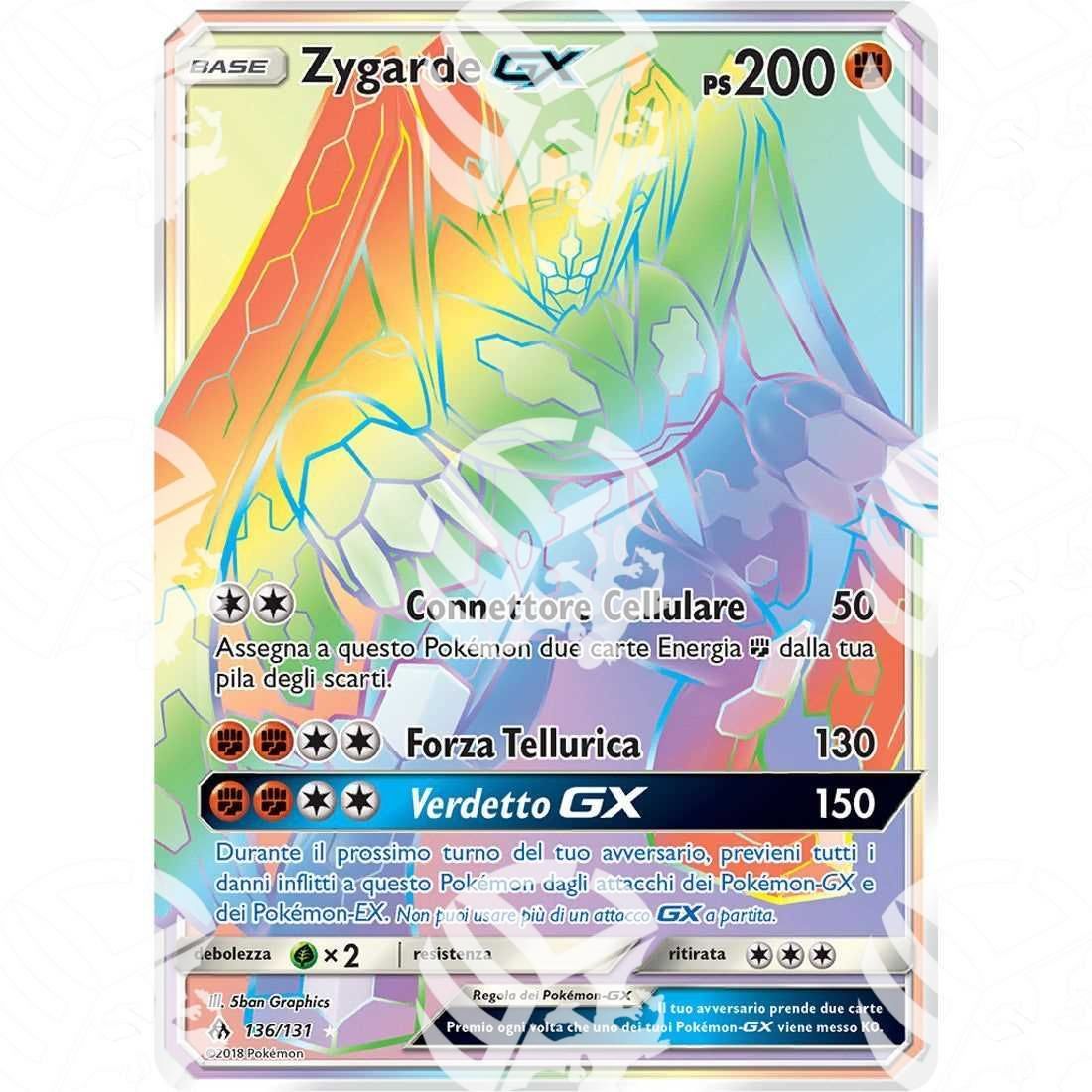 Apocalisse di Luce - Zygarde GX - Rainbow Rare 136/131 - Warcard -  -  - Apocalisse di Luce - Zygarde GX - Rainbow Rare 136/131 - Warcard - Apocalisse di Luce - Zygarde GX - Rainbow Rare 136/131 i prezzi più bassi sul mercato, solo da www.warcardshop.com! Carte singole, box, buste e mazzi.