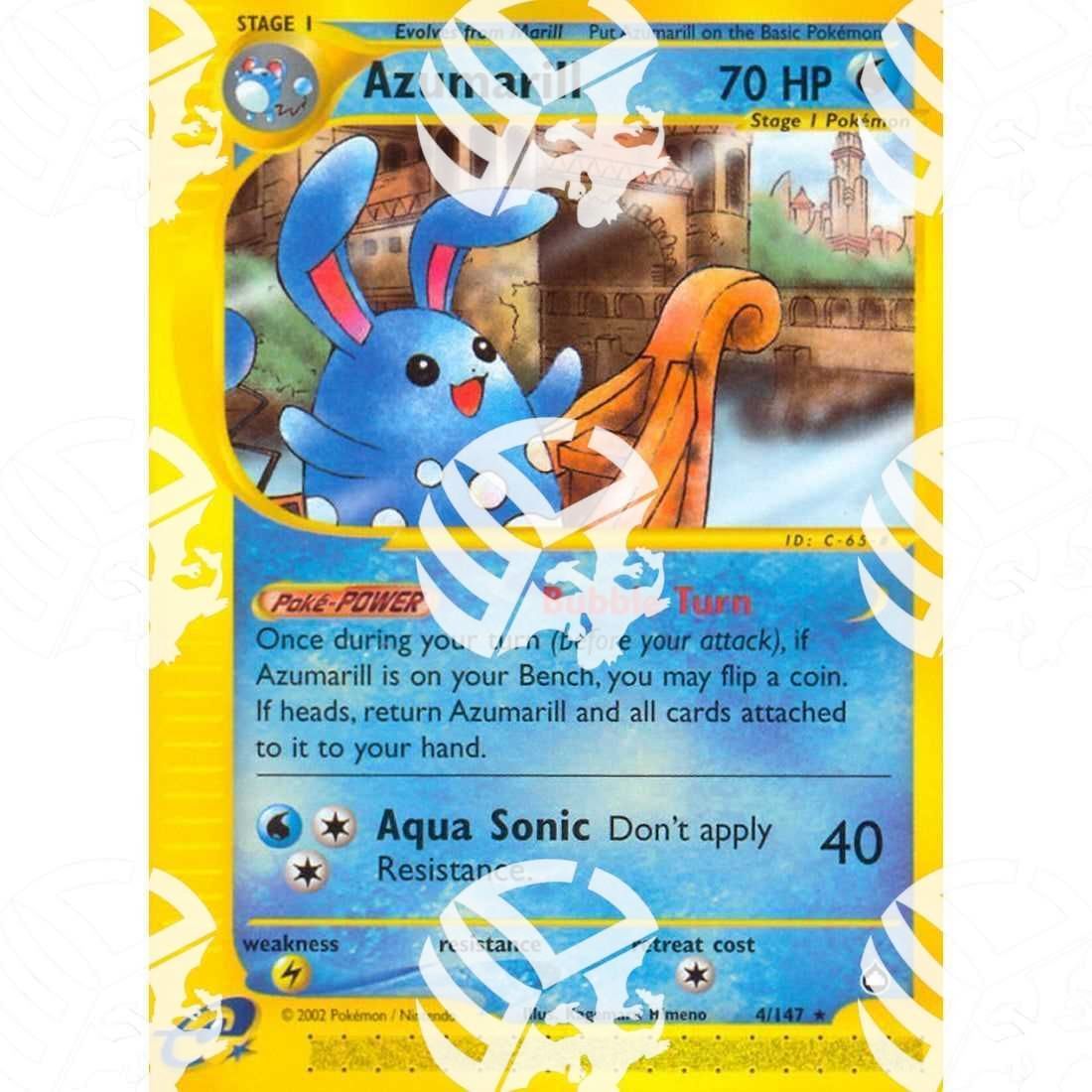 Aquapolis - Azumarill - 4/147 - Warcard - Aquapolis - Azumarill - 4/147 i prezzi più bassi sul mercato, solo da www.warcardshop.com! Carte singole, box, buste e mazzi.