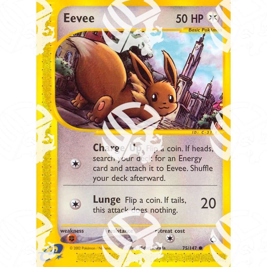 Aquapolis - Eevee - 75/147 - Warcard - Aquapolis - Eevee - 75/147 i prezzi più bassi sul mercato, solo da www.warcardshop.com! Carte singole, box, buste e mazzi.