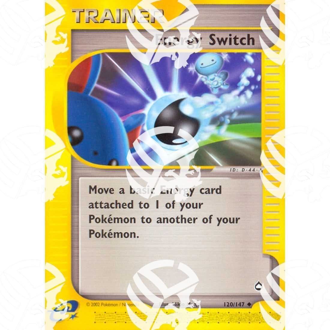 Aquapolis - Energy Switch - 120/147 - Warcard - Aquapolis - Energy Switch - 120/147 i prezzi più bassi sul mercato, solo da www.warcardshop.com! Carte singole, box, buste e mazzi.