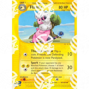Aquapolis - Flaaffy - 47/147 - Warcard - Aquapolis - Flaaffy - 47/147 i prezzi più bassi sul mercato, solo da www.warcardshop.com! Carte singole, box, buste e mazzi.