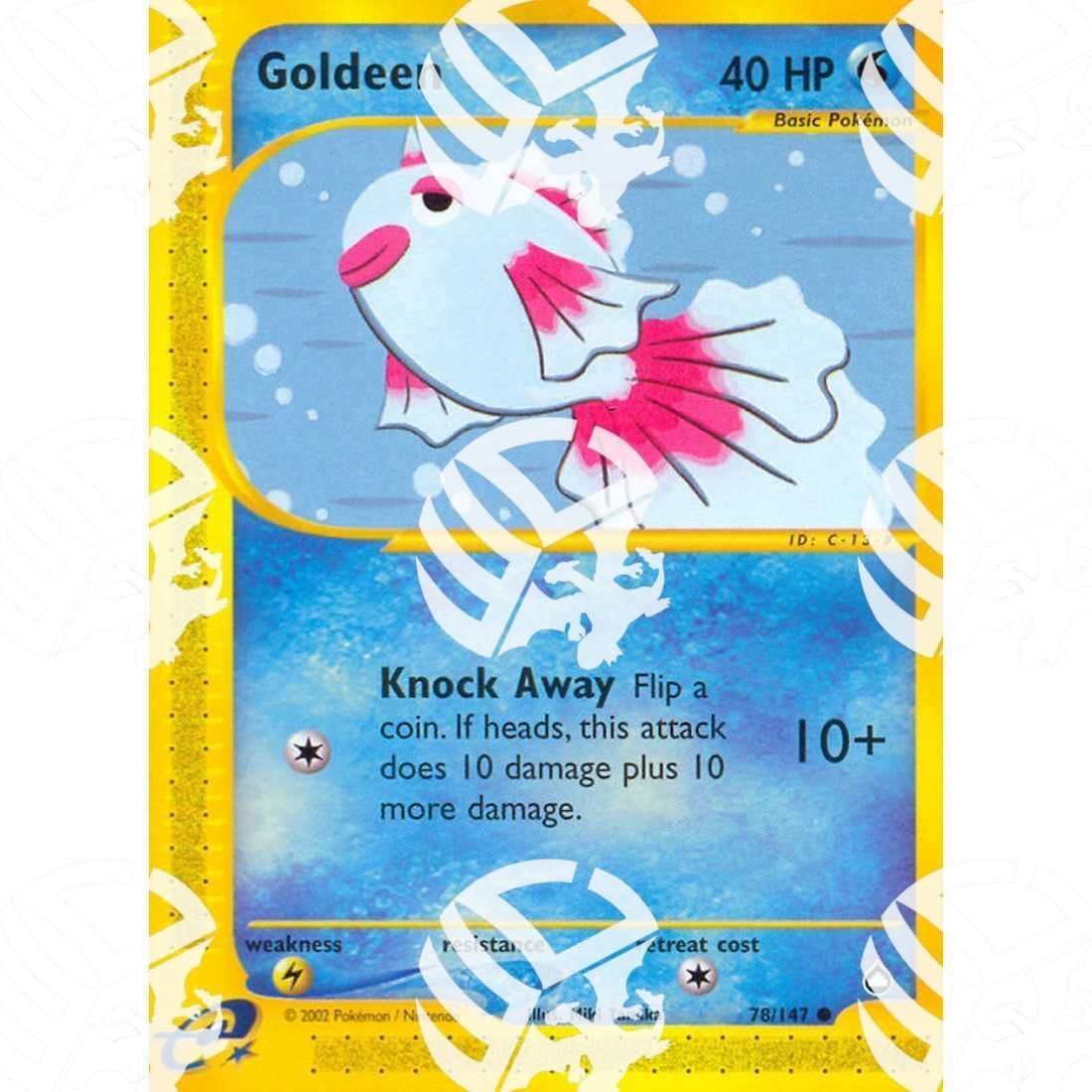 Aquapolis - Goldeen - 78/147 - Warcard - Aquapolis - Goldeen - 78/147 i prezzi più bassi sul mercato, solo da www.warcardshop.com! Carte singole, box, buste e mazzi.