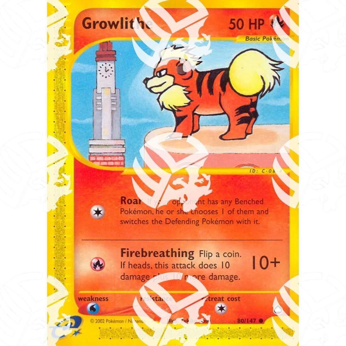 Aquapolis - Growlithe - 80/147 - Warcard - Aquapolis - Growlithe - 80/147 i prezzi più bassi sul mercato, solo da www.warcardshop.com! Carte singole, box, buste e mazzi.