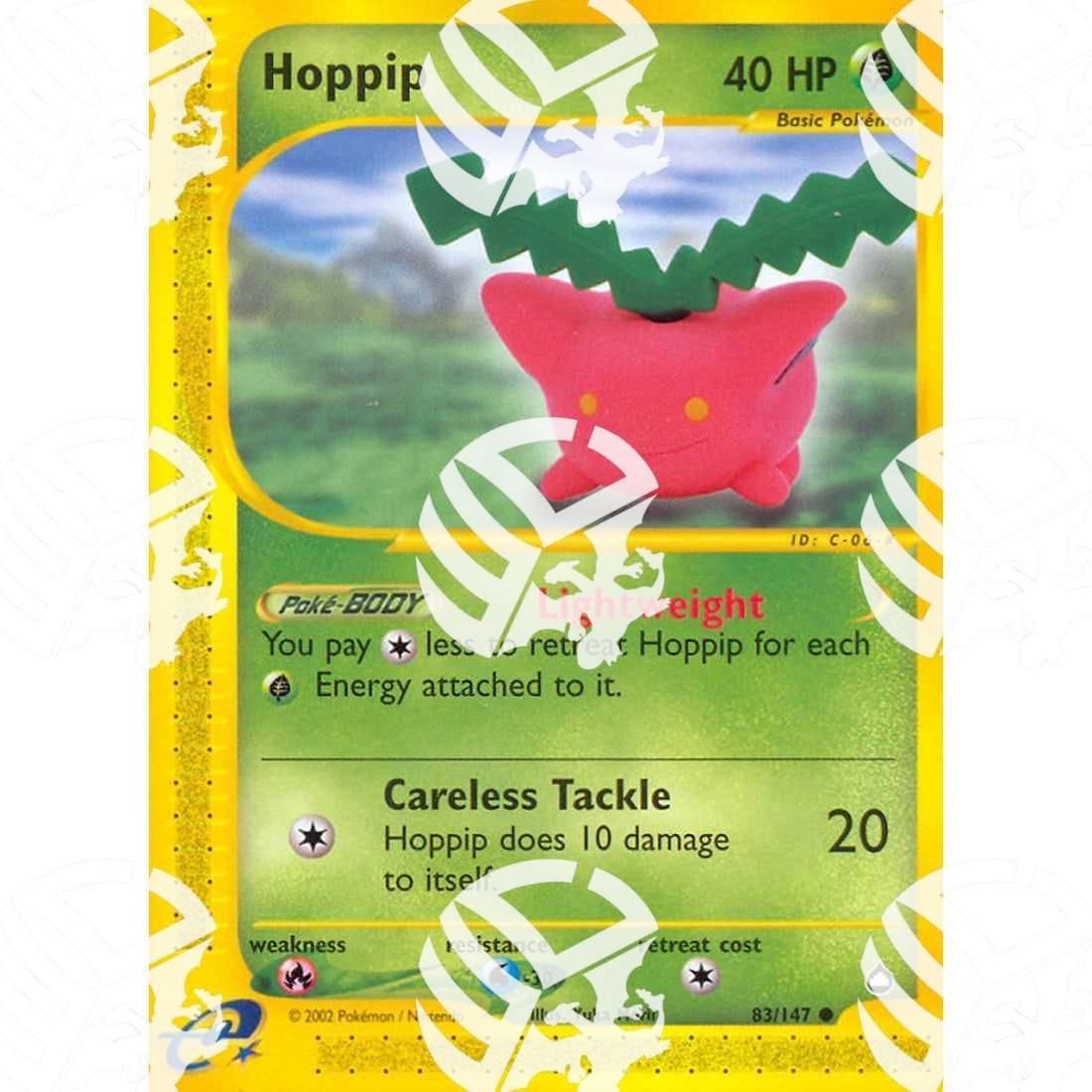 Aquapolis - Hoppip - 83/147 - Warcard - Aquapolis - Hoppip - 83/147 i prezzi più bassi sul mercato, solo da www.warcardshop.com! Carte singole, box, buste e mazzi.