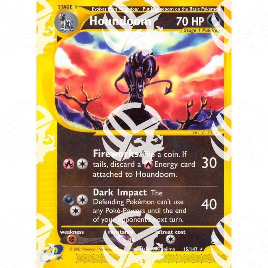 Aquapolis - Houndoom - 15/147 - Warcard - Aquapolis - Houndoom - 15/147 i prezzi più bassi sul mercato, solo da www.warcardshop.com! Carte singole, box, buste e mazzi.