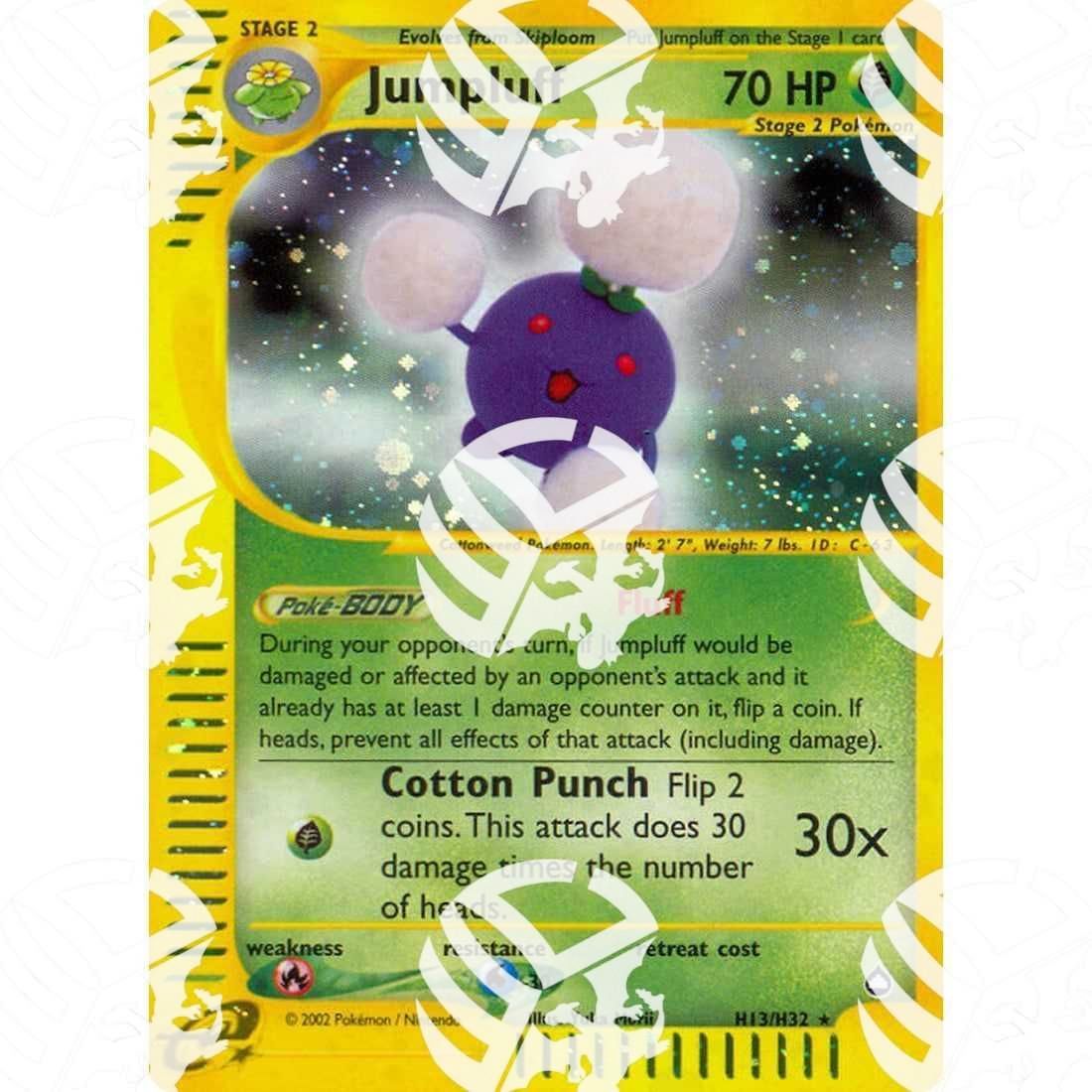 Aquapolis - Jumpluff - Holo Rare H13/H32 - Warcard - Aquapolis - Hypno - Holo Rare H12/H32 i prezzi più bassi sul mercato, solo da www.warcardshop.com! Carte singole, box, buste e mazzi.