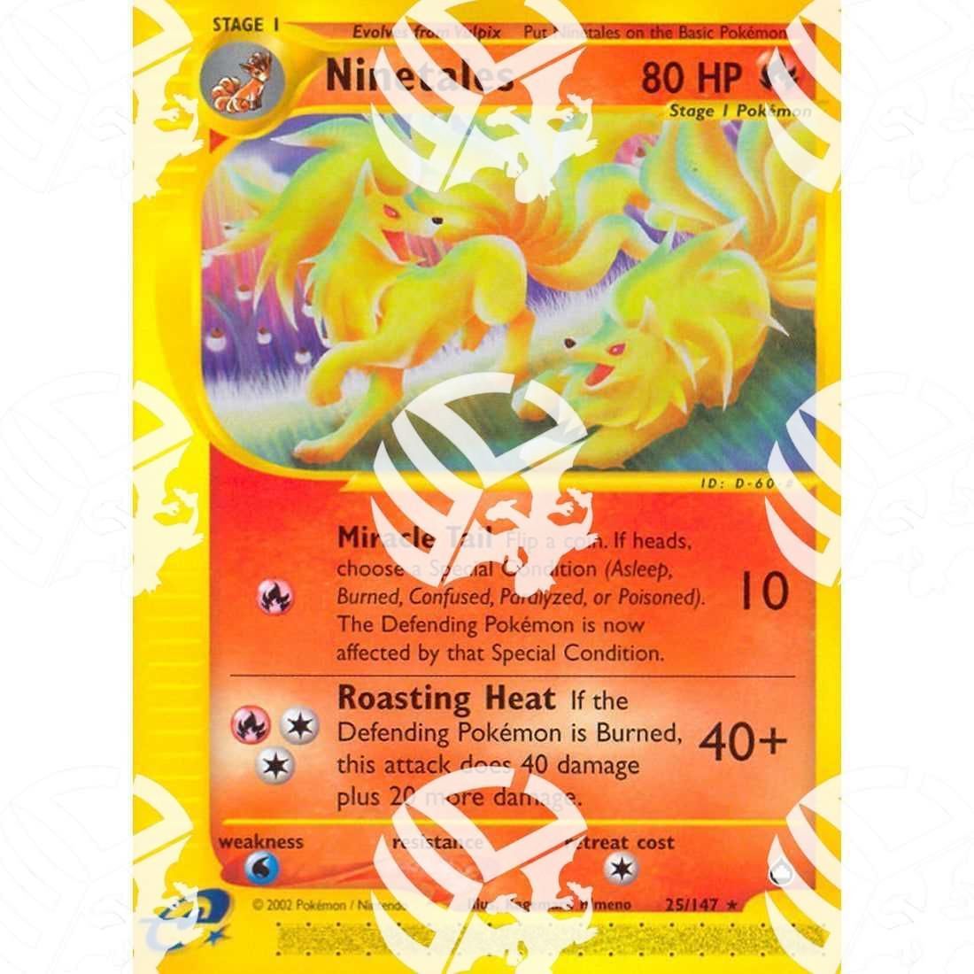 Aquapolis - Ninetales - 25/147 - Warcard - Aquapolis - Ninetales - 25/147 i prezzi più bassi sul mercato, solo da www.warcardshop.com! Carte singole, box, buste e mazzi.
