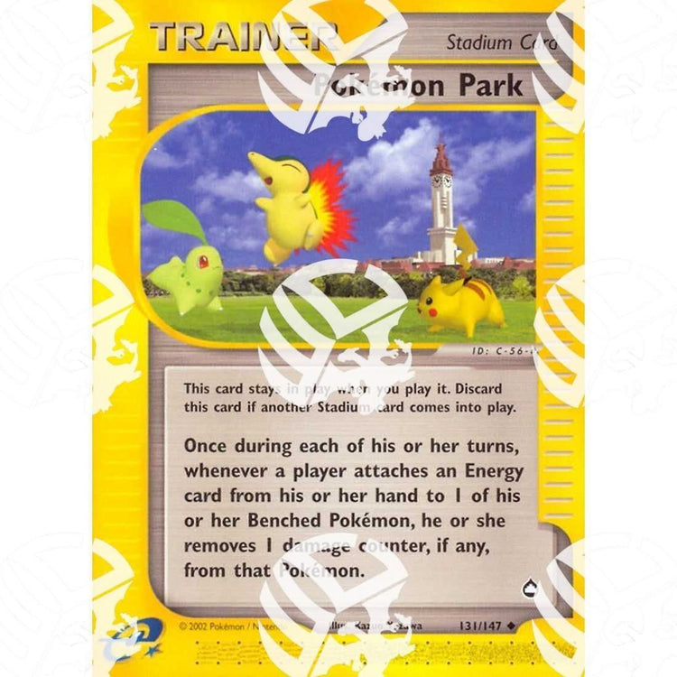 Aquapolis - Pokémon Park - 131/147 - Warcard - Aquapolis - Pokémon Park - 131/147 i prezzi più bassi sul mercato, solo da www.warcardshop.com! Carte singole, box, buste e mazzi.