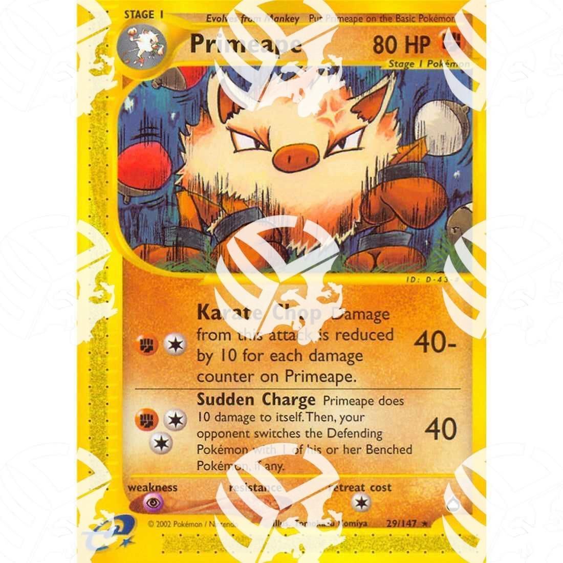 Aquapolis - Primeape - 29/147 - Warcard - Aquapolis - Primeape - 29/147 i prezzi più bassi sul mercato, solo da www.warcardshop.com! Carte singole, box, buste e mazzi.