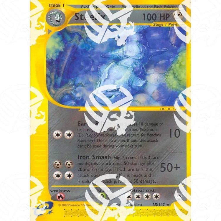 Aquapolis - Steelix - 35/147 - Warcard - Aquapolis - Steelix - 35/147 i prezzi più bassi sul mercato, solo da www.warcardshop.com! Carte singole, box, buste e mazzi.