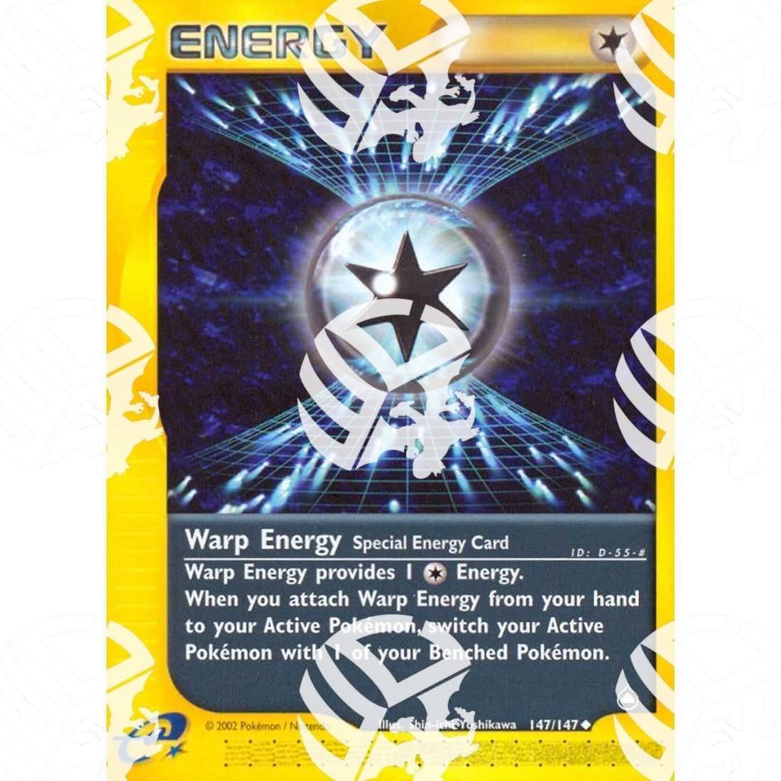 Aquapolis - Warp Energy - 147/147 - Warcard - Aquapolis - Warp Energy - 147/147 i prezzi più bassi sul mercato, solo da www.warcardshop.com! Carte singole, box, buste e mazzi.