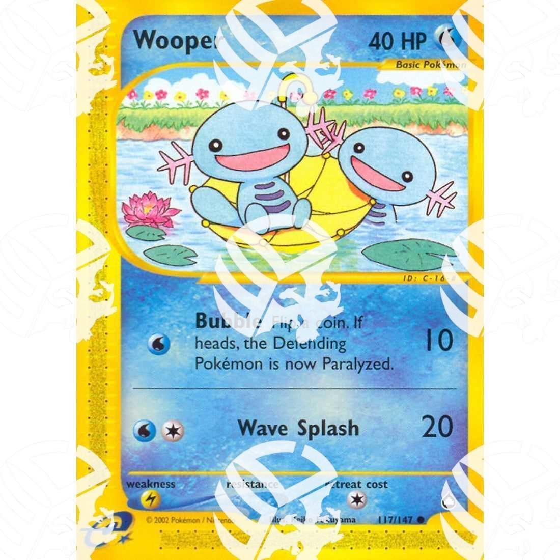 Aquapolis - Wooper - 117/147 - Warcard - Aquapolis - Wooper - 117/147 i prezzi più bassi sul mercato, solo da www.warcardshop.com! Carte singole, box, buste e mazzi.