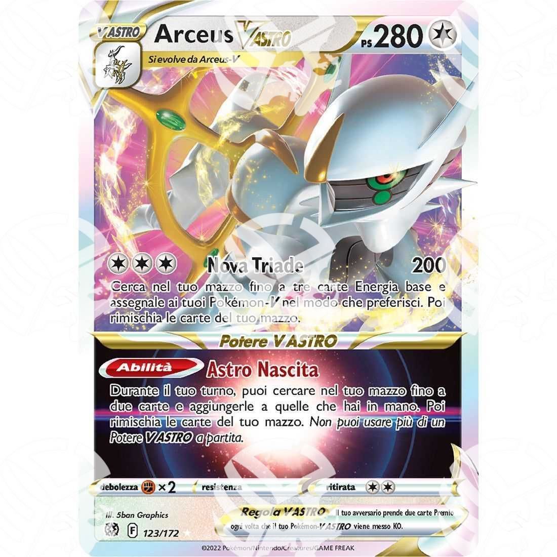 Astri Lucenti - Arceus VSTAR - Ultra Rare 123/172 - Warcard -  -  - Astri Lucenti - Arceus VSTAR - Ultra Rare 123/172 - Warcard - Astri Lucenti - Arceus VSTAR - Ultra Rare 123/172 i prezzi più bassi sul mercato, solo da www.warcardshop.com! Carte singole, box, buste e mazzi.