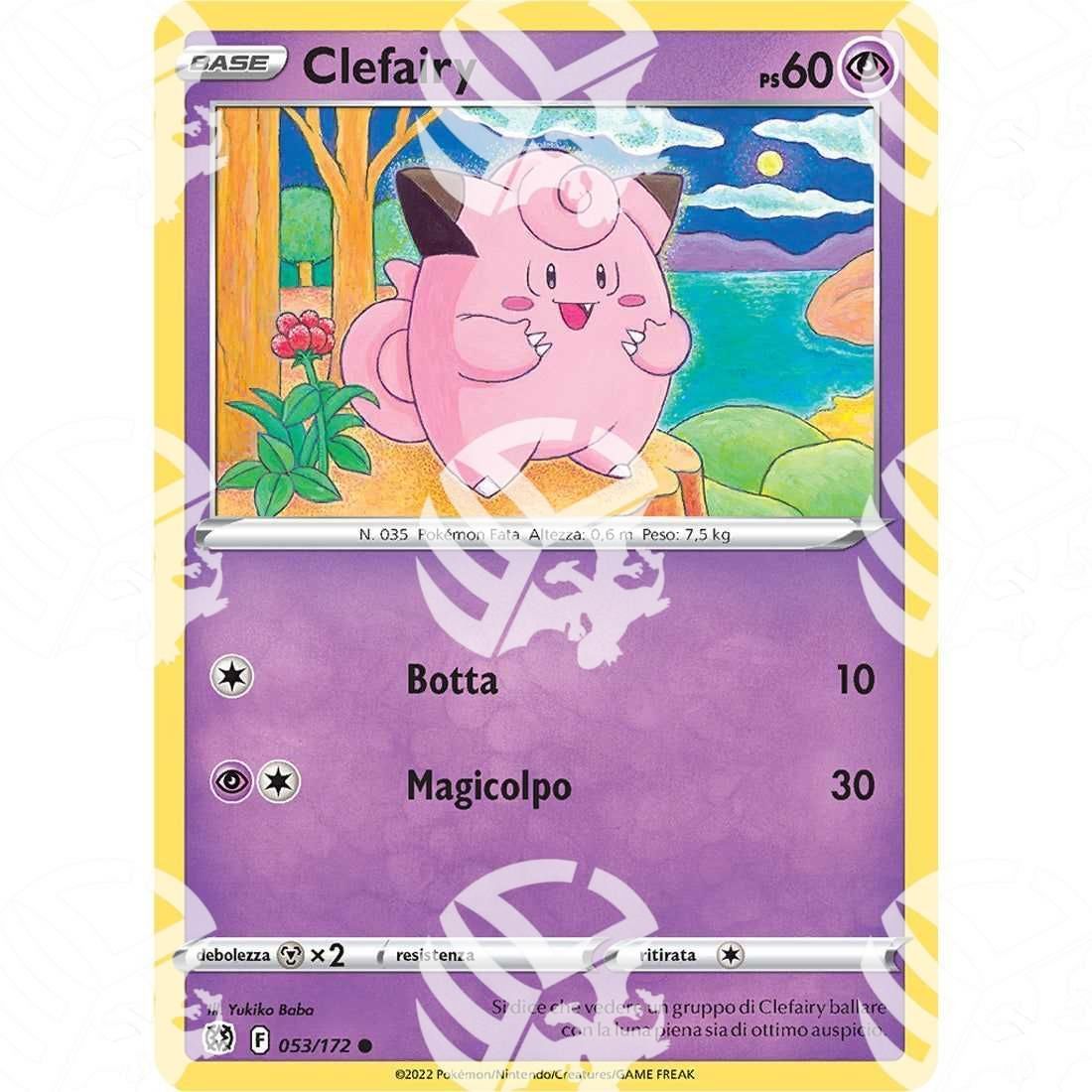 Astri Lucenti - Clefairy - 053/172 - Warcard -  -  - Astri Lucenti - Clefairy - 053/172 - Warcard - Astri Lucenti - Clefairy - 053/172 i prezzi più bassi sul mercato, solo da www.warcardshop.com! Carte singole, box, buste e mazzi.