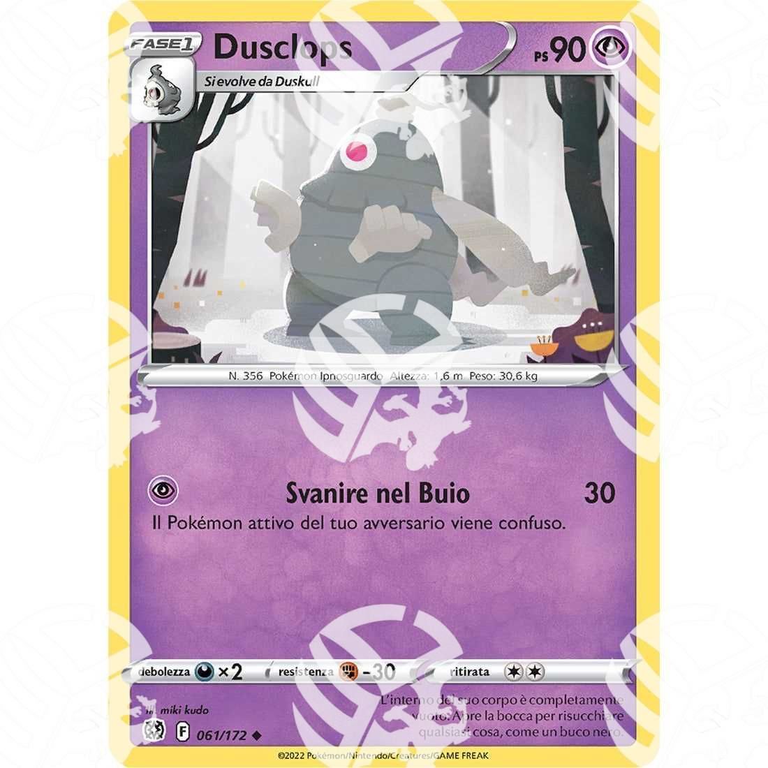 Astri Lucenti - Dusclops - 061/172 - Warcard -  -  - Astri Lucenti - Dusclops - 061/172 - Warcard - Astri Lucenti - Dusclops - 061/172 i prezzi più bassi sul mercato, solo da www.warcardshop.com! Carte singole, box, buste e mazzi.