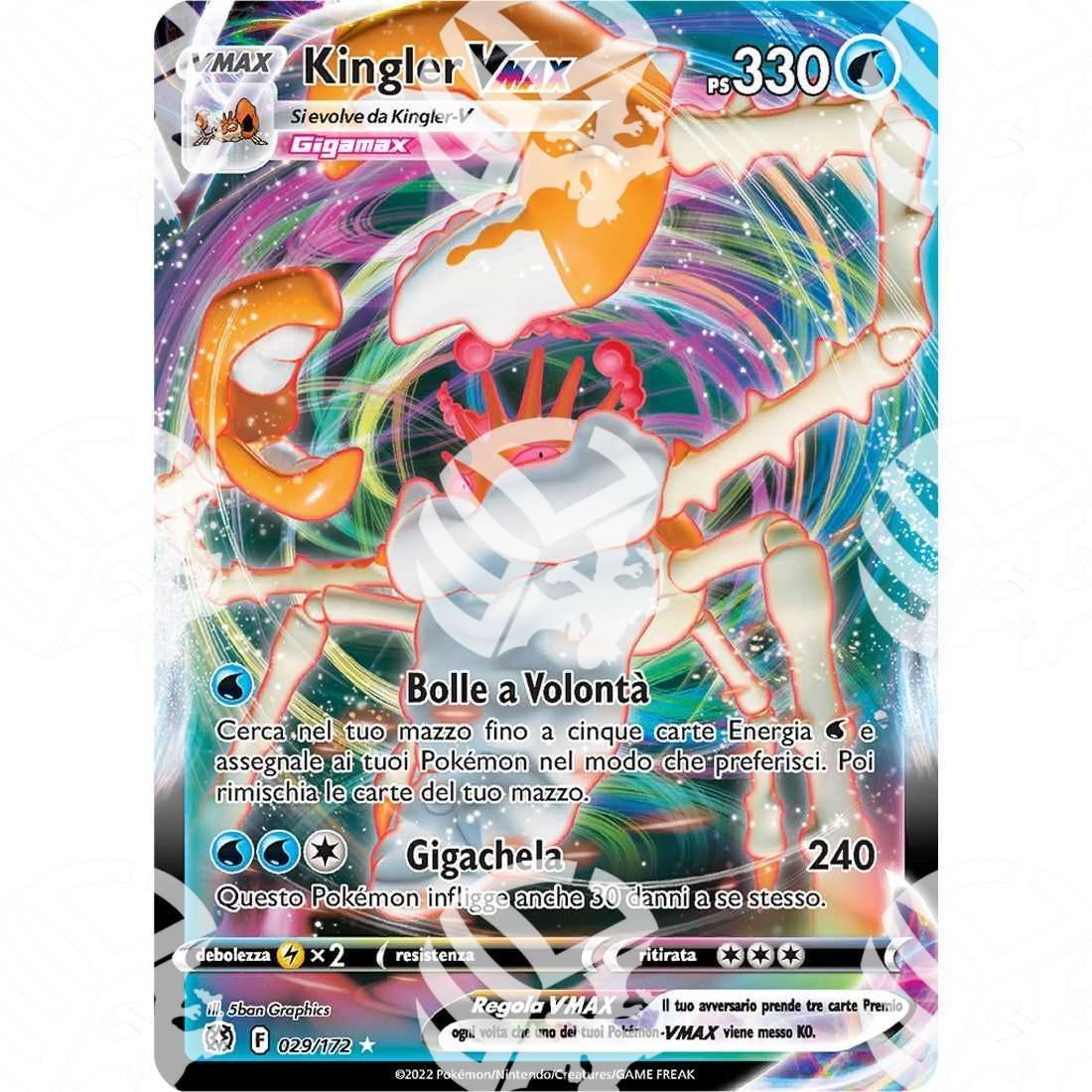 Astri Lucenti - Kingler VMAX - Ultra-Rare 029/172 - Warcard -  -  - Astri Lucenti - Kingler VMAX - Ultra-Rare 029/172 - Warcard - Astri Lucenti - Kingler VMAX - Ultra-Rare 029/172 i prezzi più bassi sul mercato, solo da www.warcardshop.com! Carte singole, box, buste e mazzi.