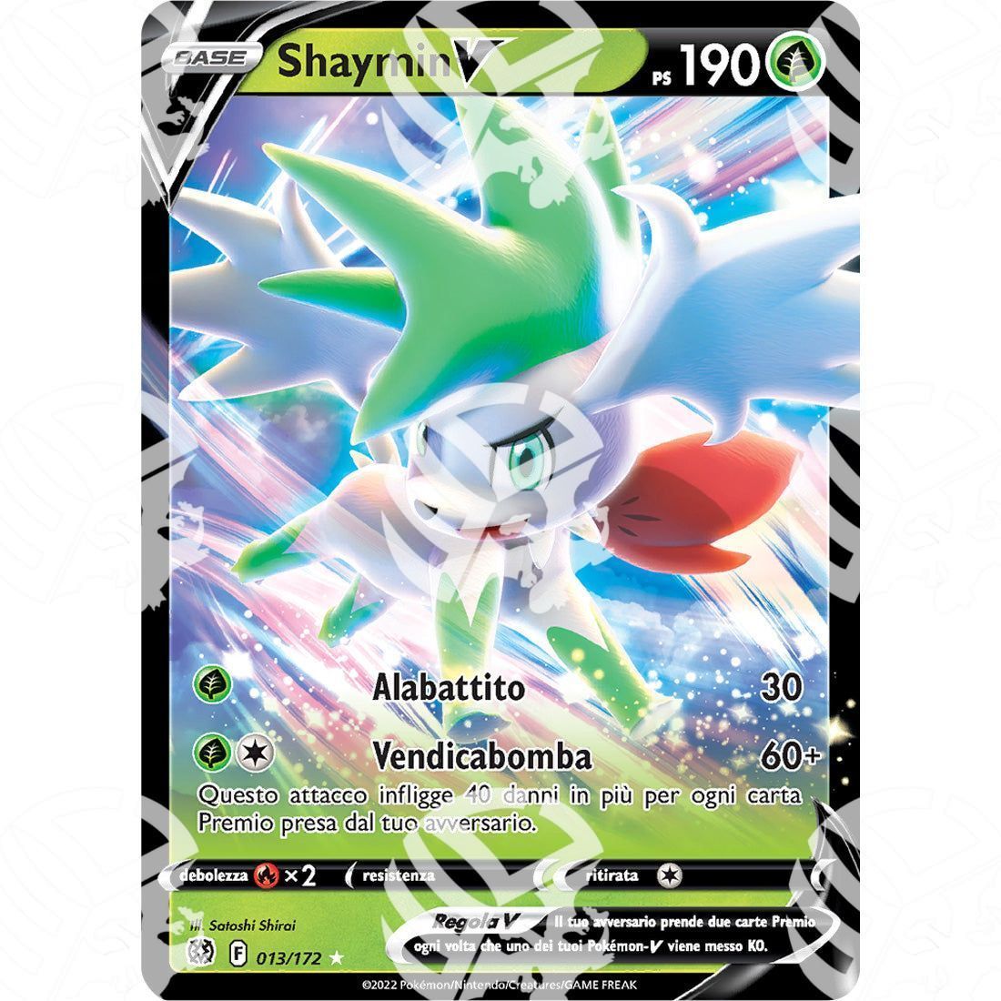 Astri Lucenti - Shaymin V - Ultra Rare 013/172 - Warcard -  -  - Astri Lucenti - Shaymin V - Ultra Rare 013/172 - Warcard - Astri Lucenti - Shaymin V - Ultra Rare 013/172 i prezzi più bassi sul mercato, solo da www.warcardshop.com! Carte singole, box, buste e mazzi.