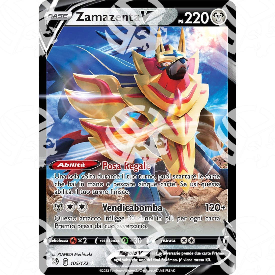 Astri Lucenti - Zamazenta V - Ultra Rare 105/172 - Warcard -  -  - Astri Lucenti - Zamazenta V - Ultra Rare 105/172 - Warcard - Astri Lucenti - Zamazenta V - Ultra Rare 105/172 i prezzi più bassi sul mercato, solo da www.warcardshop.com! Carte singole, box, buste e mazzi.