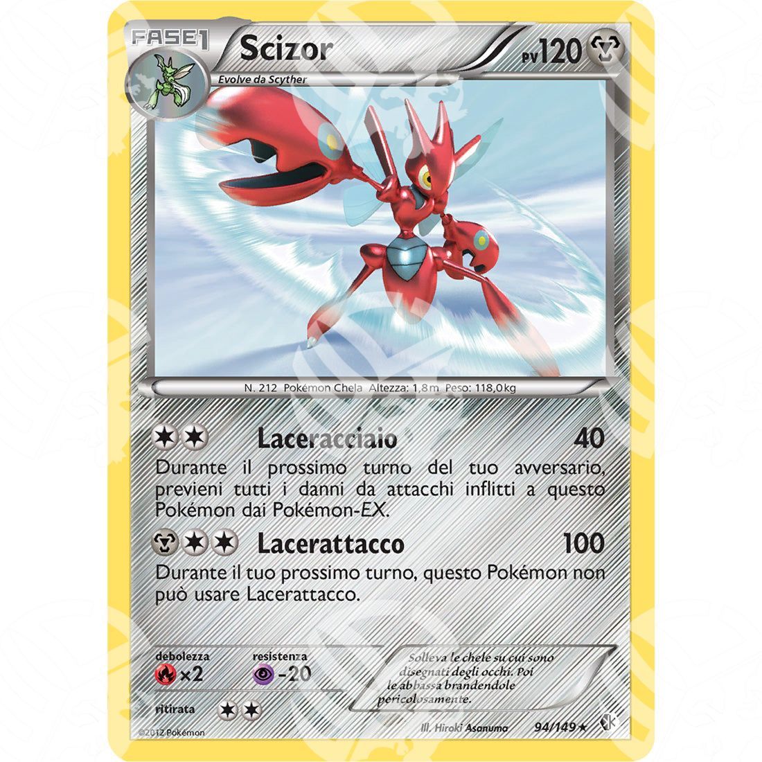 Confini Varcati - Scizor - Holo Rare 94/149 - Warcard - Confini Varcati - Scizor - Holo Rare 94/149 i prezzi più bassi sul mercato, solo da www.warcardshop.com! Carte singole, box, buste e mazzi.