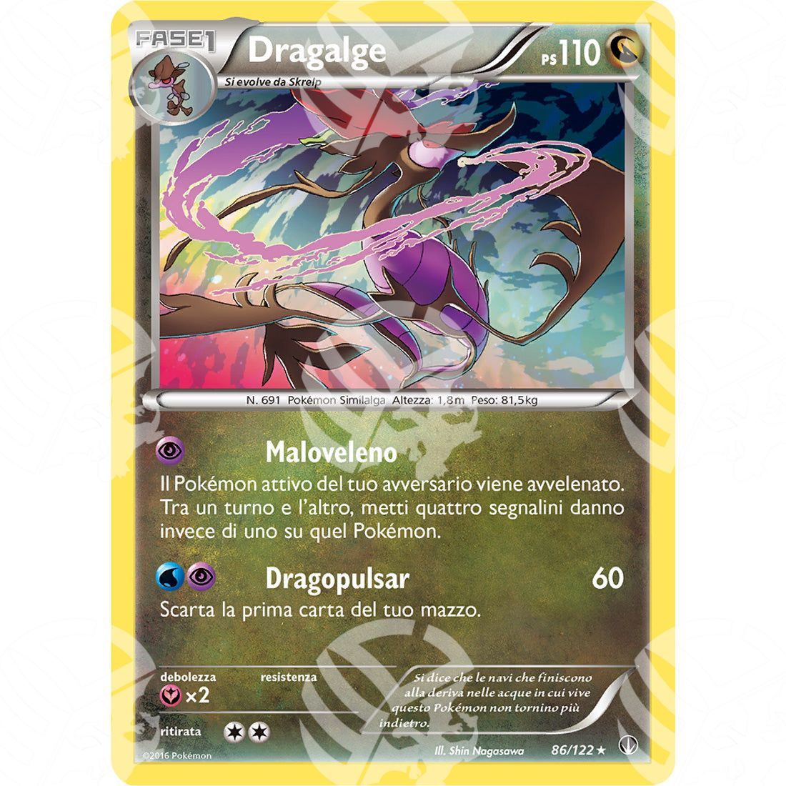 Turbocrash - Dragalge - Holo Rare 86/122 - Warcard - Turbocrash - Dragalge - Holo Rare 86/122 i prezzi più bassi sul mercato, solo da www.warcardshop.com! Carte singole, box, buste e mazzi.
