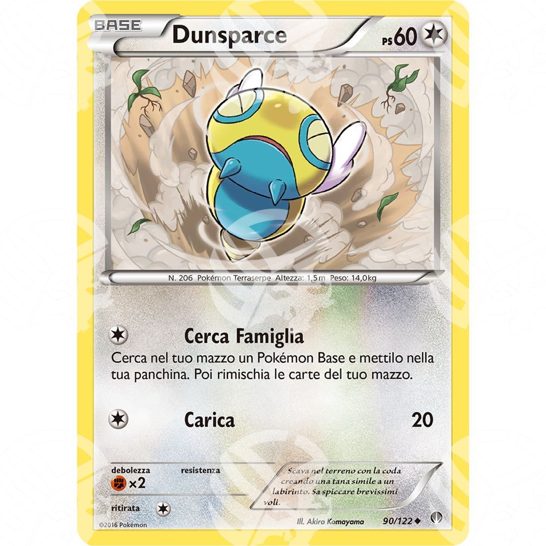 Turbocrash - Dunsparce - 90/122 - Warcard - Turbocrash - Dunsparce - 90/122 i prezzi più bassi sul mercato, solo da www.warcardshop.com! Carte singole, box, buste e mazzi.