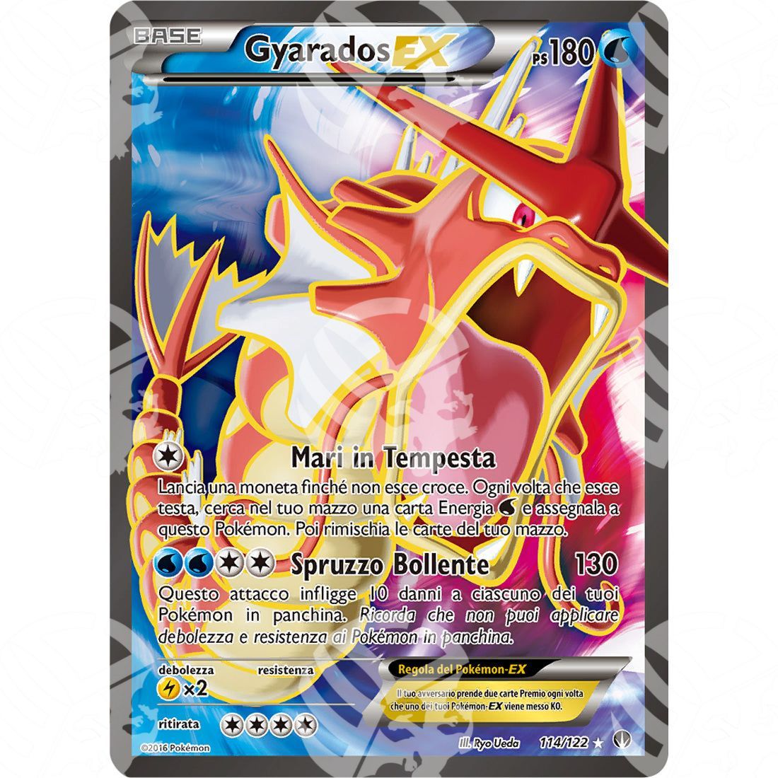 Turbocrash - Gyarados EX - Ultra Rare 114/122 - Warcard -  i prezzi più bassi sul mercato, solo da www.warcardshop.com! Carte singole, box, buste e mazzi.