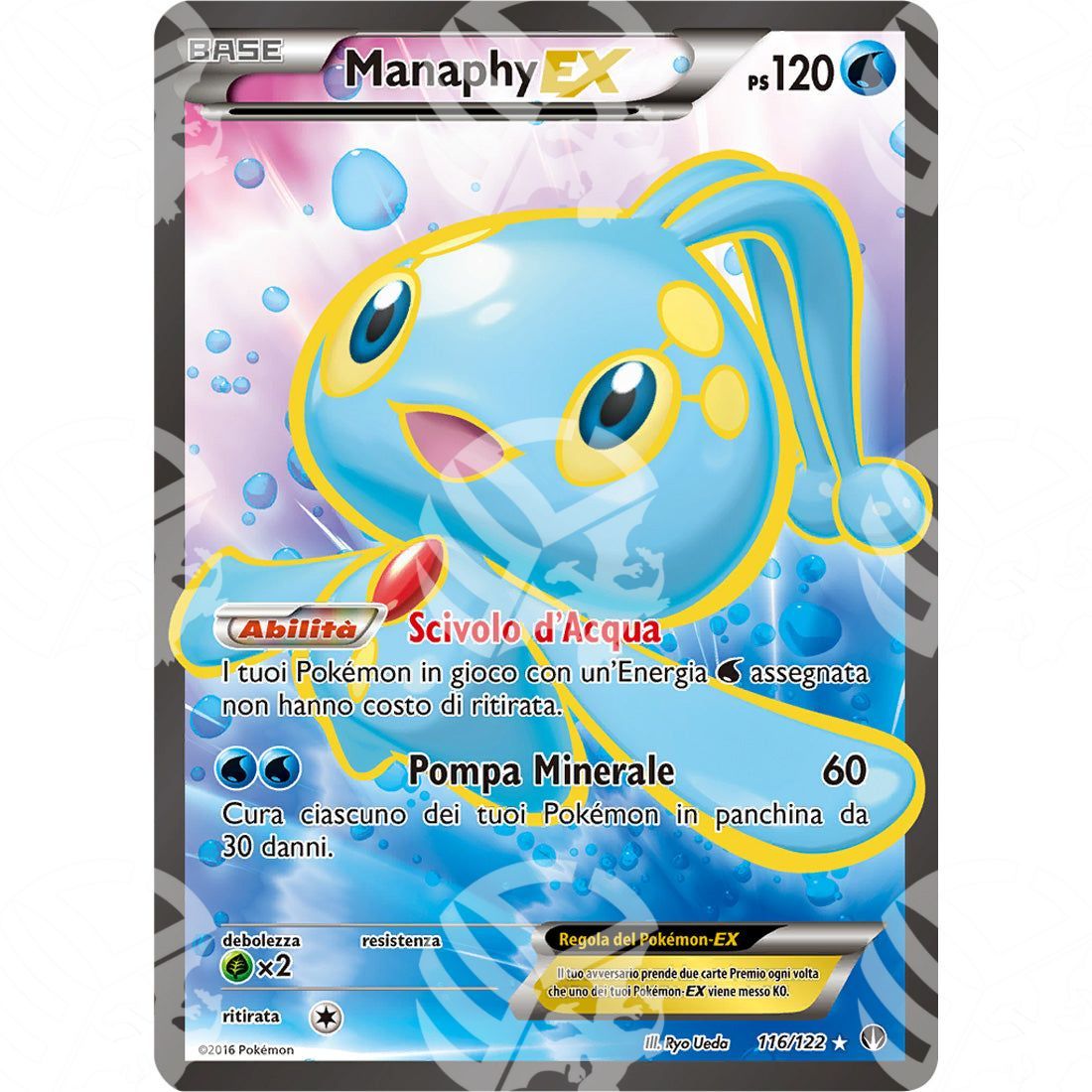 Turbocrash - Manaphy EX - Ultra Rare 116/122 - Warcard - Turbocrash - Manaphy EX - Ultra Rare 116/122 i prezzi più bassi sul mercato, solo da www.warcardshop.com! Carte singole, box, buste e mazzi.
