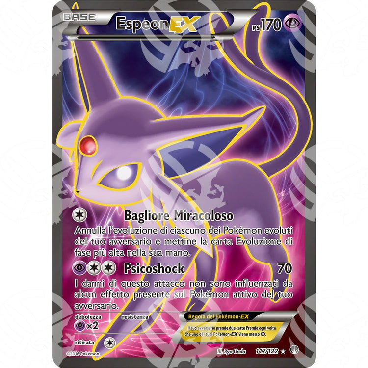 Turbocrash - Espeon EX - Ultra Rare 117/122 - Warcard - Turbocrash - Espeon EX - Ultra Rare 117/122 i prezzi più bassi sul mercato, solo da www.warcardshop.com! Carte singole, box, buste e mazzi.