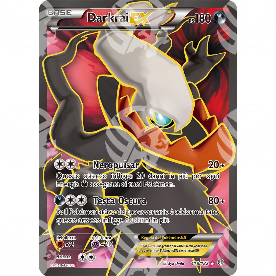 Turbocrash - Darkrai EX - Ultra Rare 118/122 - Warcard - Turbocrash - Darkrai EX - Ultra Rare 118/122 i prezzi più bassi sul mercato, solo da www.warcardshop.com! Carte singole, box, buste e mazzi.