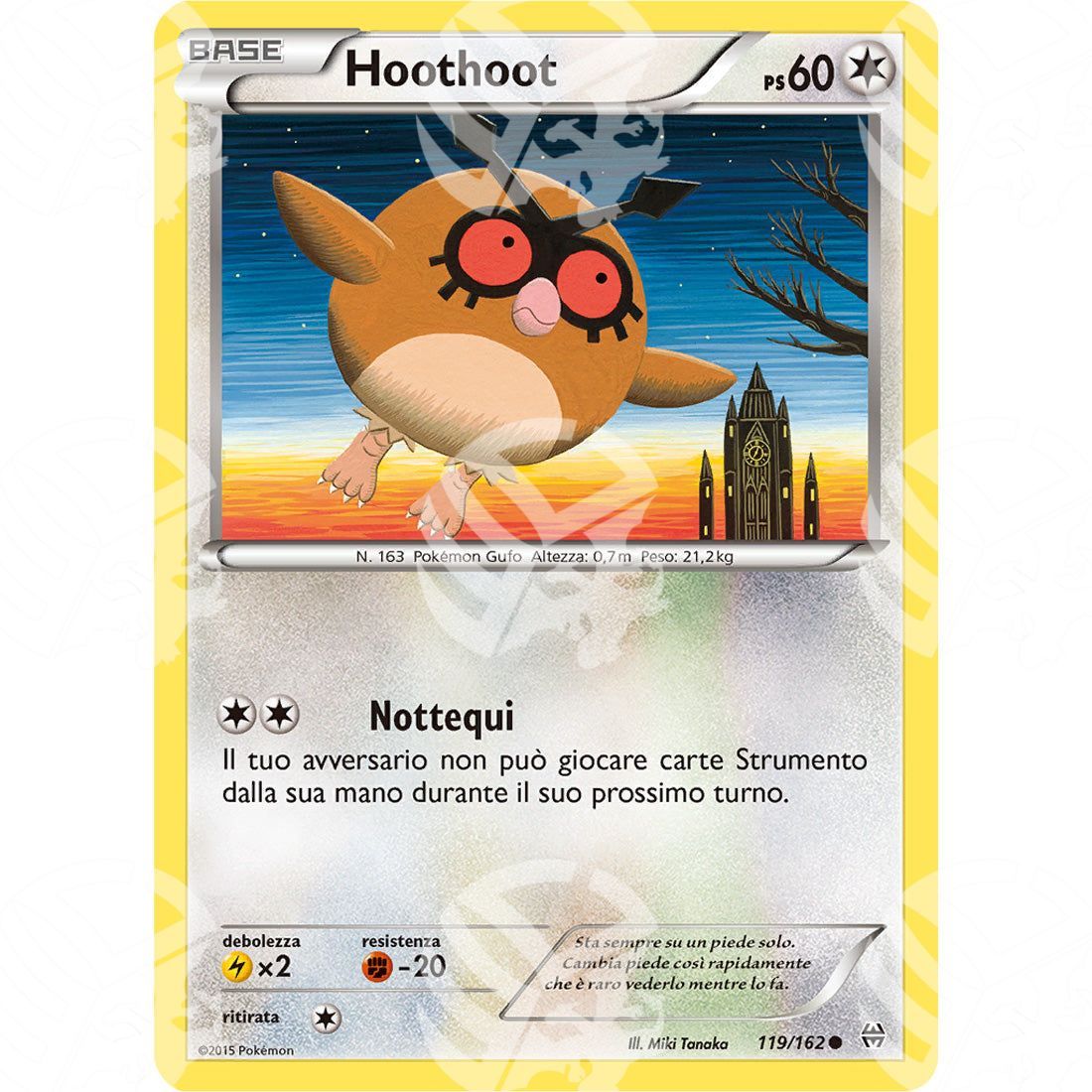 Turboblitz - Hoothoot - 119/162 - Warcard - Turboblitz - Hoothoot - 119/162 i prezzi più bassi sul mercato, solo da www.warcardshop.com! Carte singole, box, buste e mazzi.
