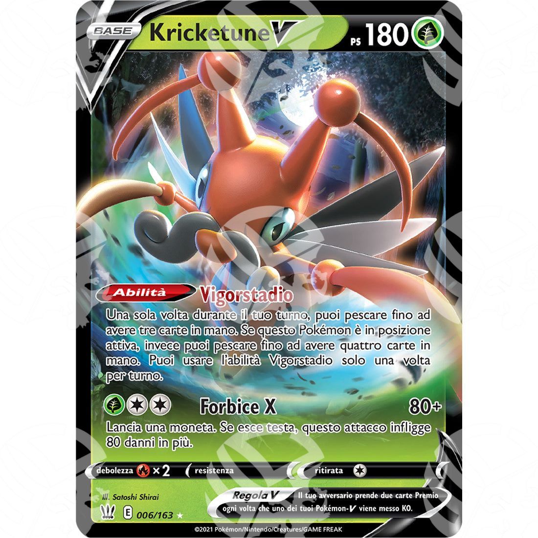 Stili di Lotta - Kricketune V - Ultra-Rare 6/163 - Warcard - Stili di Lotta - Kricketune V - Ultra-Rare 6/163 i prezzi più bassi sul mercato, solo da www.warcardshop.com! Carte singole, box, buste e mazzi.