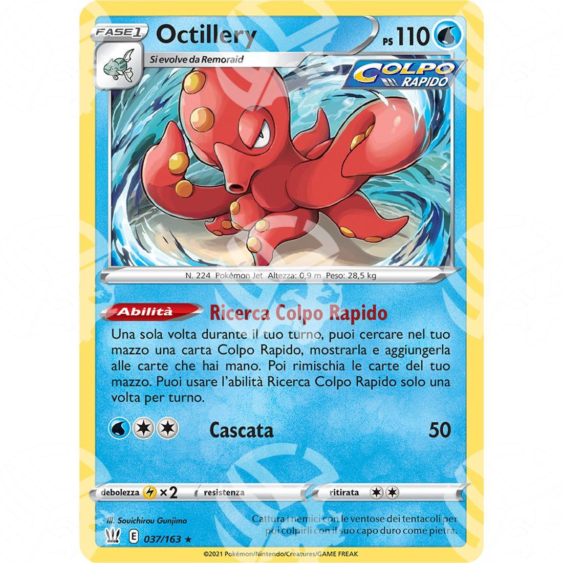 Stili di Lotta - Octillery - Holo Rare 37/163 - Warcard - Stili di Lotta - Octillery - Holo Rare 37/163 i prezzi più bassi sul mercato, solo da www.warcardshop.com! Carte singole, box, buste e mazzi.