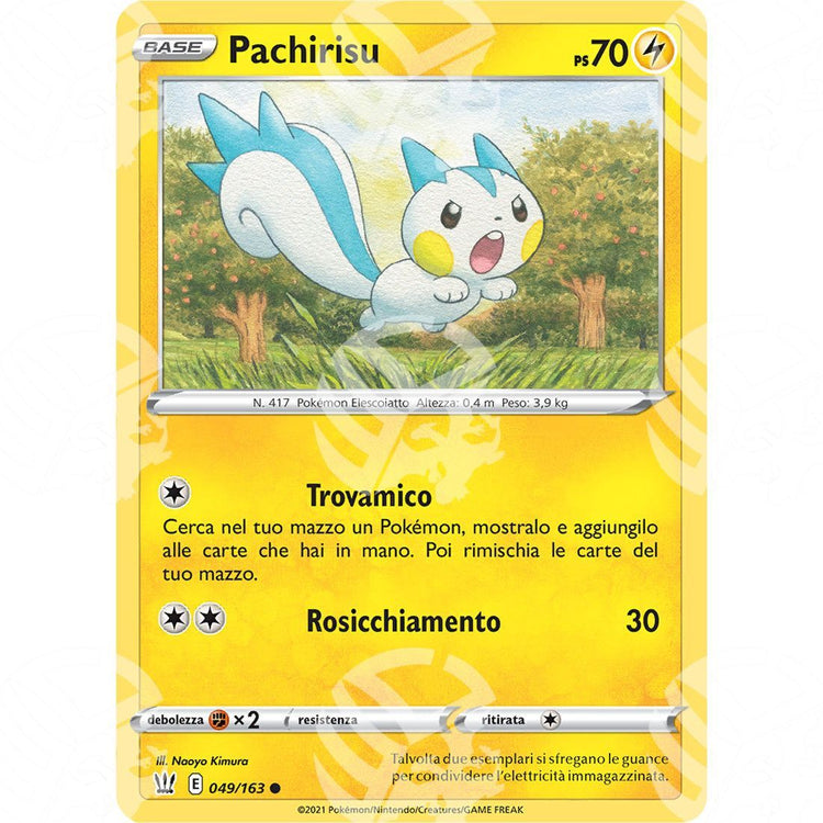 Stili di Lotta - Pachirisu - 49/163 - Warcard - Stili di Lotta - Pachirisu - 49/163 i prezzi più bassi sul mercato, solo da www.warcardshop.com! Carte singole, box, buste e mazzi.