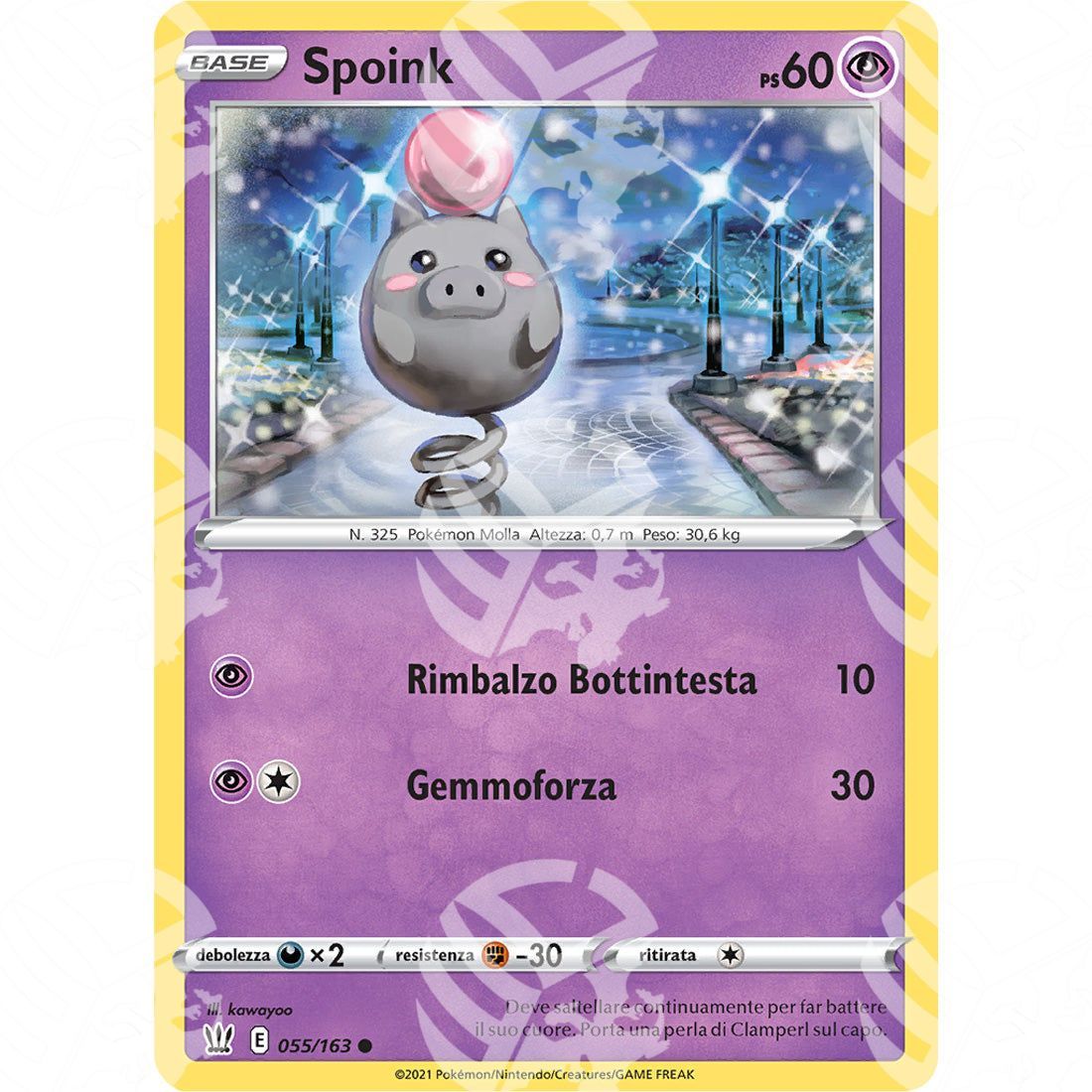 Stili di Lotta - Spoink - 55/163 - Warcard - Stili di Lotta - Spoink - 55/163 i prezzi più bassi sul mercato, solo da www.warcardshop.com! Carte singole, box, buste e mazzi.