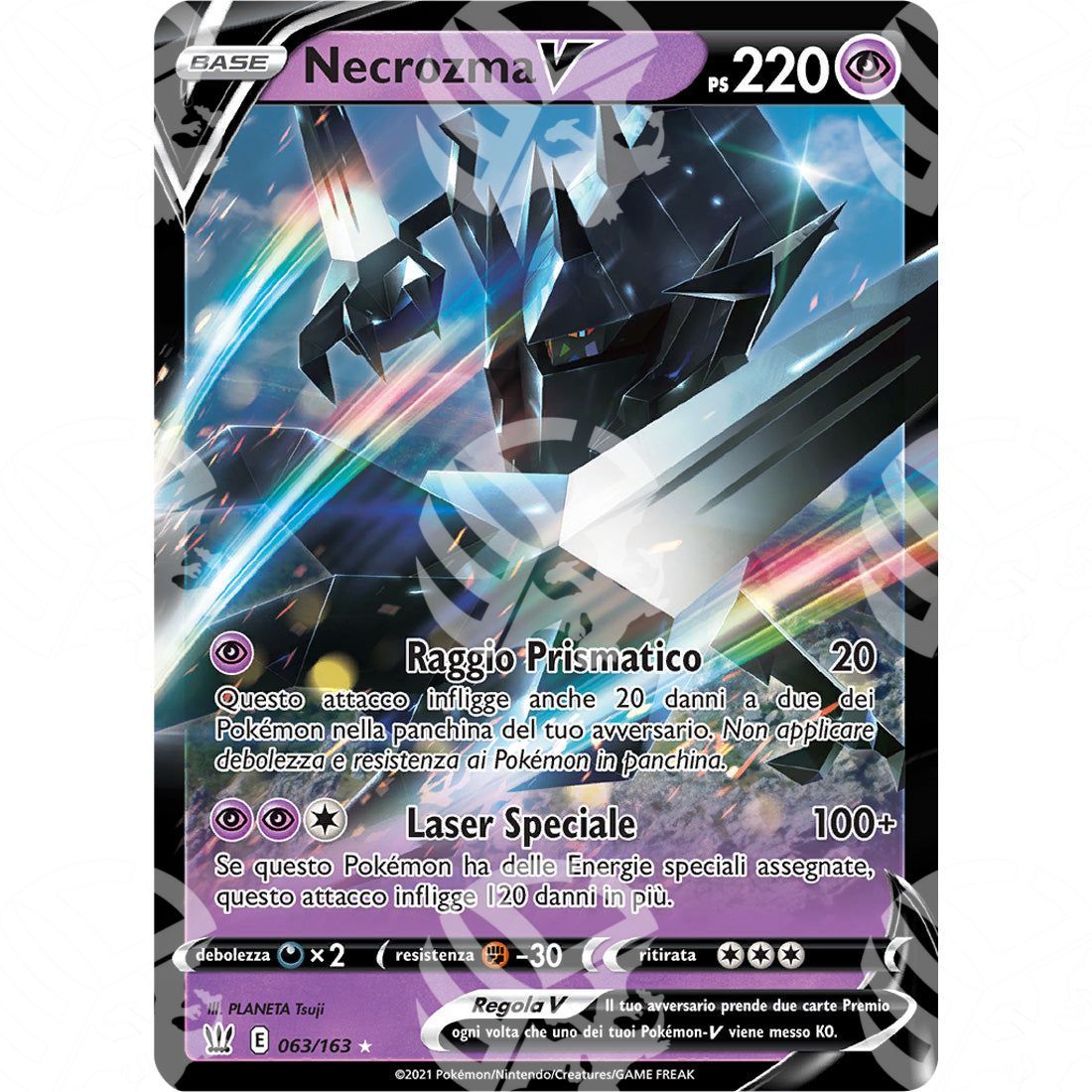 Stili di Lotta - Necrozma V - 63/163 - Warcard - Stili di Lotta - Necrozma V - 63/163 i prezzi più bassi sul mercato, solo da www.warcardshop.com! Carte singole, box, buste e mazzi.