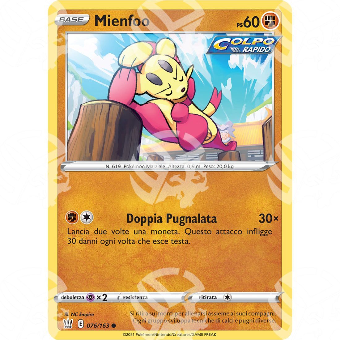 Stili di Lotta - Mienfoo - 76/163 - Warcard - Stili di Lotta - Mienfoo - 76/163 i prezzi più bassi sul mercato, solo da www.warcardshop.com! Carte singole, box, buste e mazzi.