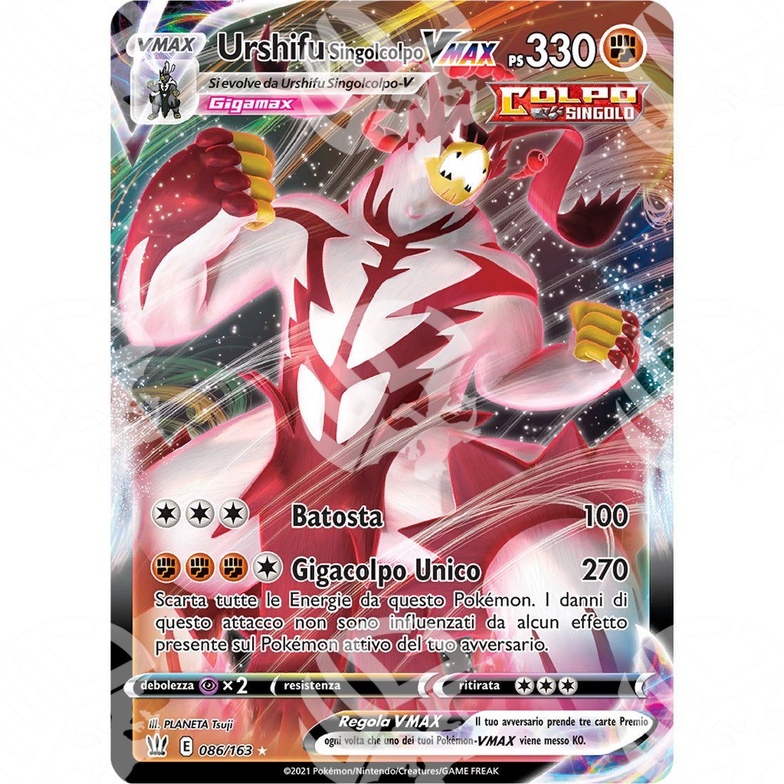 Stili di Lotta - Single Strike Urshifu VMAX - Ultra-Rare 86/163 - Warcard - Stili di Lotta - Single Strike Urshifu VMAX - Ultra-Rare 86/163 i prezzi più bassi sul mercato, solo da www.warcardshop.com! Carte singole, box, buste e mazzi.
