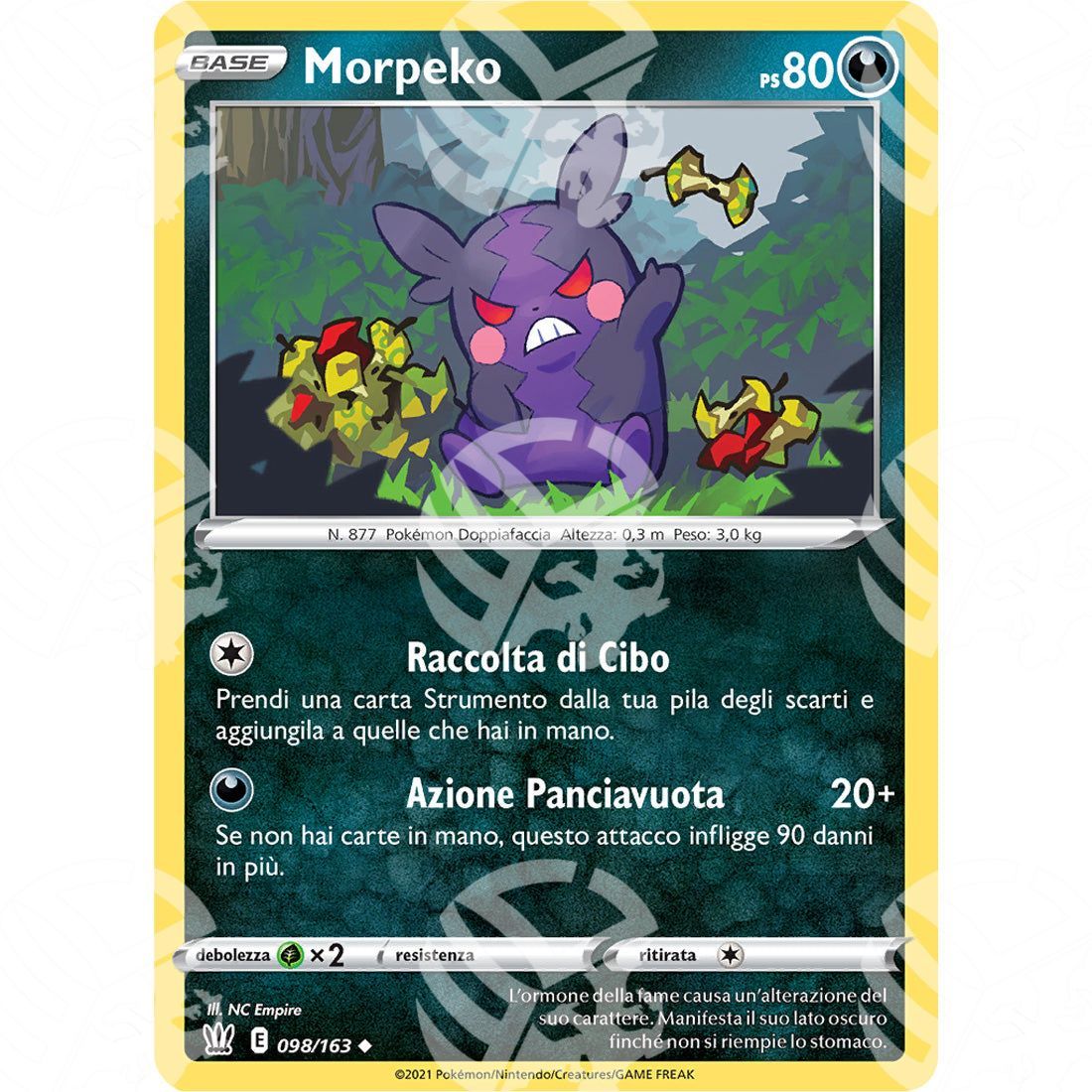 Stili di Lotta - Morpeko - 98/163 - Warcard - Stili di Lotta - Morpeko - 98/163 i prezzi più bassi sul mercato, solo da www.warcardshop.com! Carte singole, box, buste e mazzi.