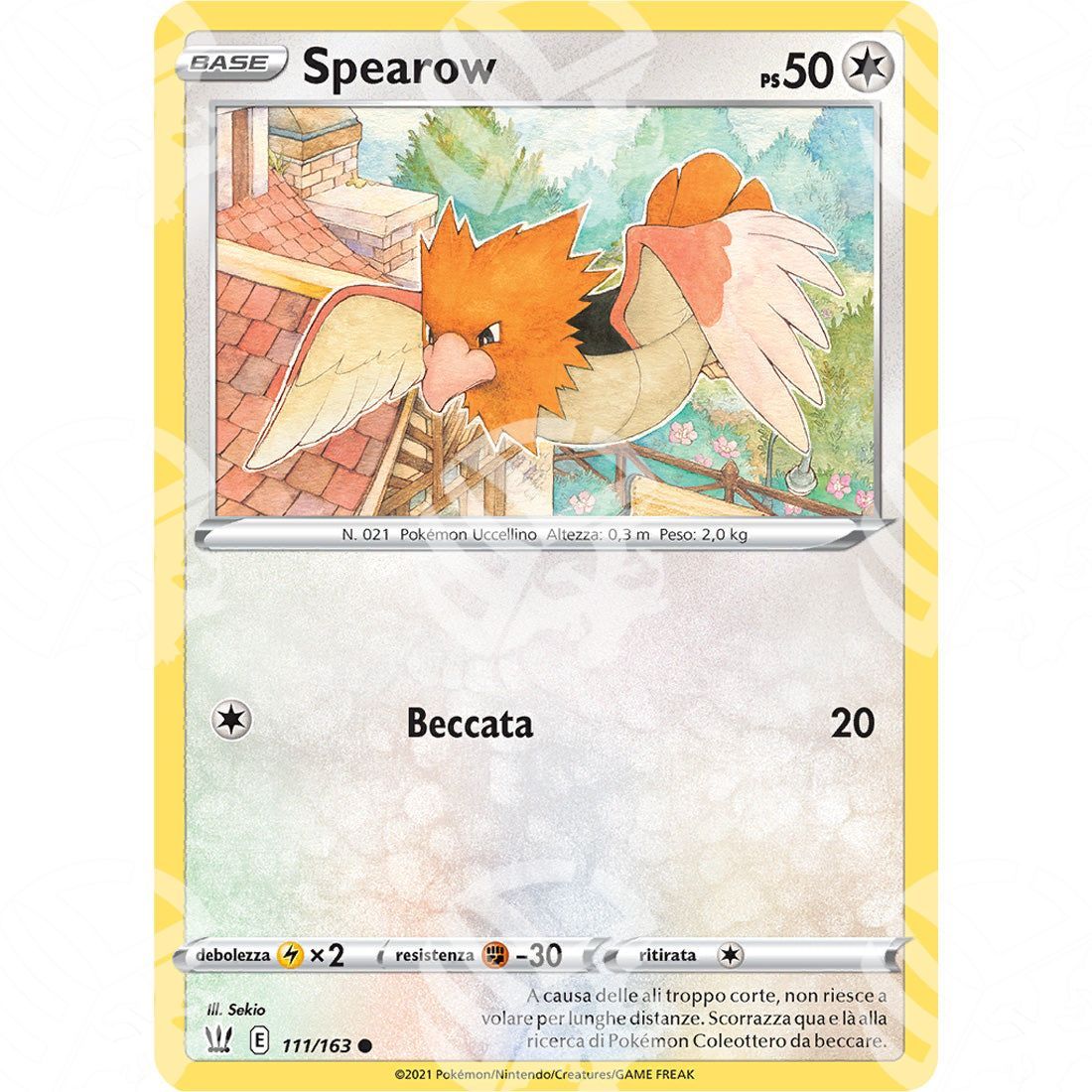 Stili di Lotta - Spearow - 111/163 - Warcard - Stili di Lotta - Spearow - 111/163 i prezzi più bassi sul mercato, solo da www.warcardshop.com! Carte singole, box, buste e mazzi.