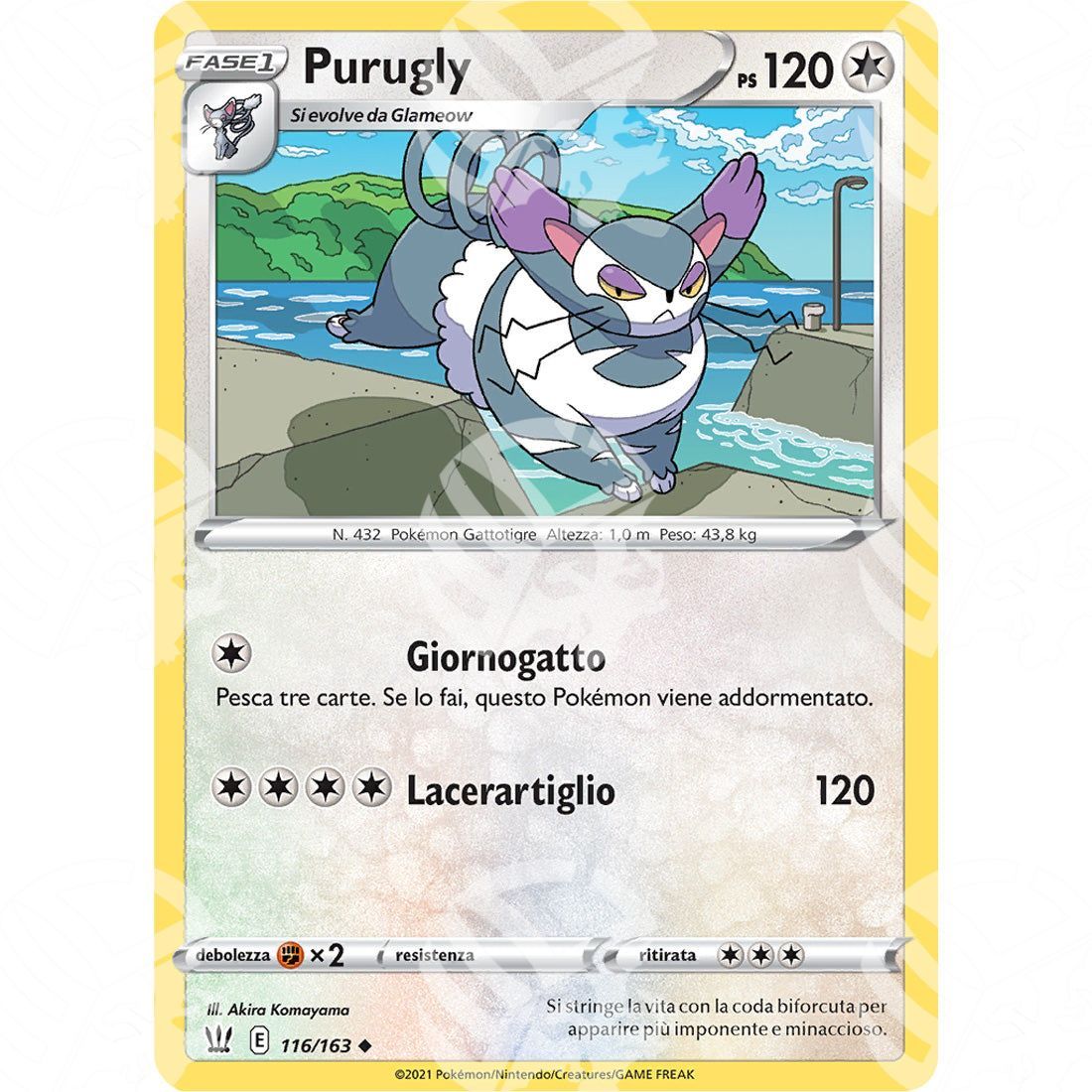 Stili di Lotta - Purugly - 116/163 - Warcard - Stili di Lotta - Purugly - 116/163 i prezzi più bassi sul mercato, solo da www.warcardshop.com! Carte singole, box, buste e mazzi.