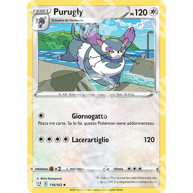Stili di Lotta - Purugly - 116/163 - Warcard - Stili di Lotta - Purugly - 116/163 i prezzi più bassi sul mercato, solo da www.warcardshop.com! Carte singole, box, buste e mazzi.