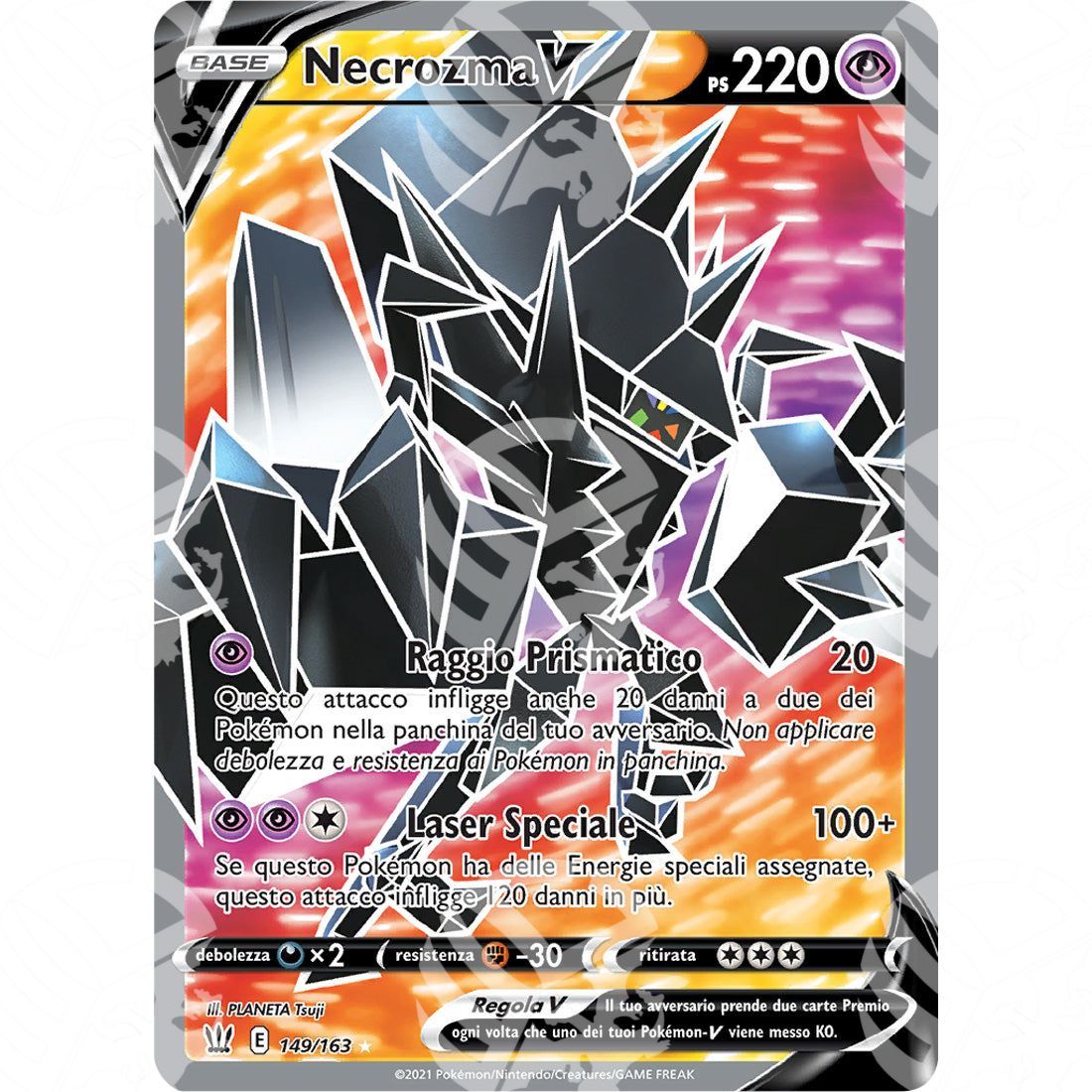 Stili di Lotta - Necrozma V - 149/163 - Warcard - Stili di Lotta - Necrozma V - 149/163 i prezzi più bassi sul mercato, solo da www.warcardshop.com! Carte singole, box, buste e mazzi.