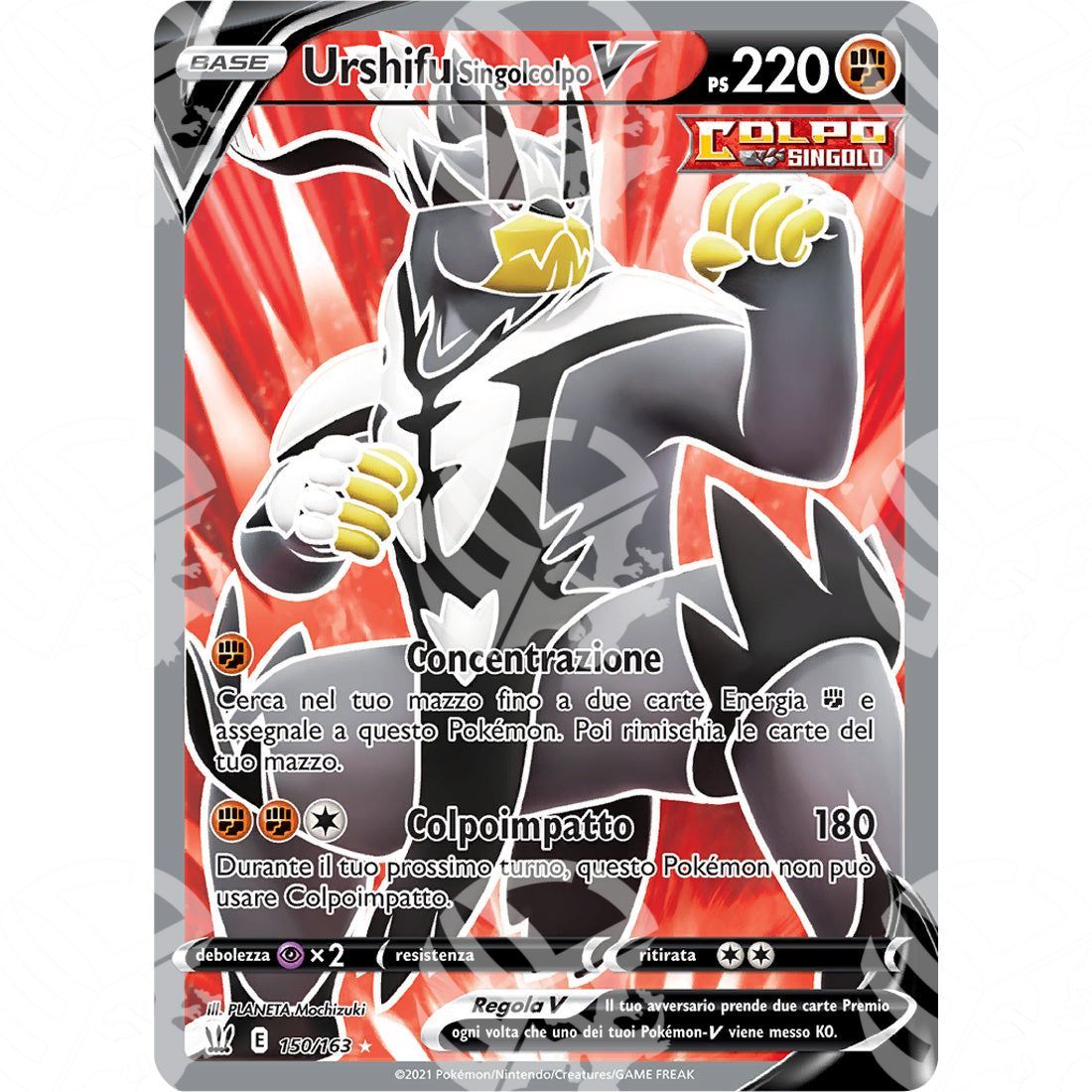 Stili di Lotta - Single Strike Urshifu V - 150/163 - Warcard - Stili di Lotta - Single Strike Urshifu V - 150/163 i prezzi più bassi sul mercato, solo da www.warcardshop.com! Carte singole, box, buste e mazzi.