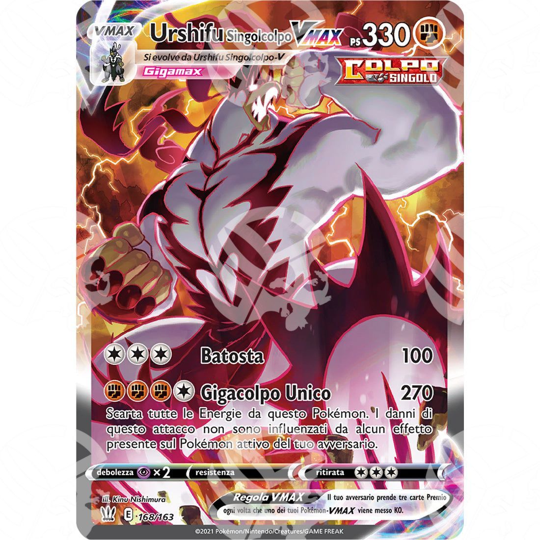 Stili di Lotta - Single Strike Urshifu VMAX - Secret Rare 168/163 - Warcard - Stili di Lotta - Single Strike Urshifu VMAX - Secret Rare 168/163 i prezzi più bassi sul mercato, solo da www.warcardshop.com! Carte singole, box, buste e mazzi.